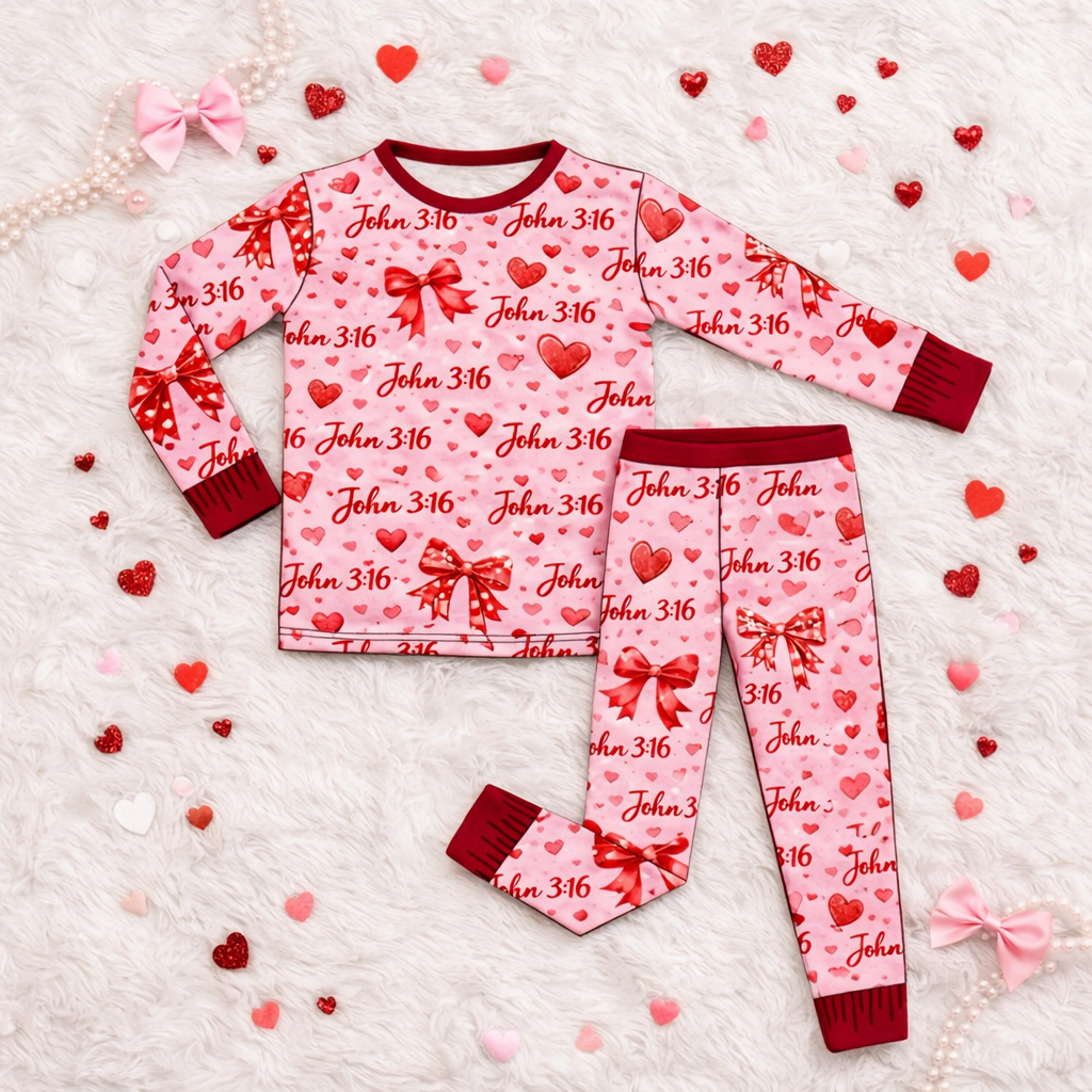 Valentines Day Bamboo Pajamas