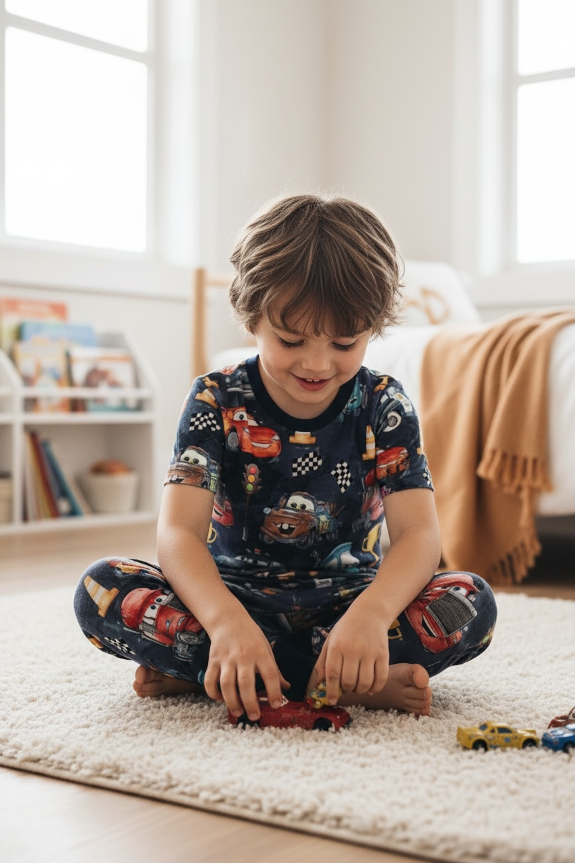Cars Bamboo 2 Piece Long Sleeve Pajamas