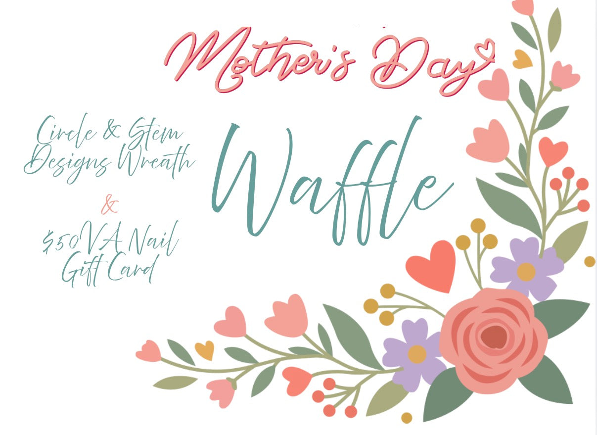 Wreath and Nails Waffle