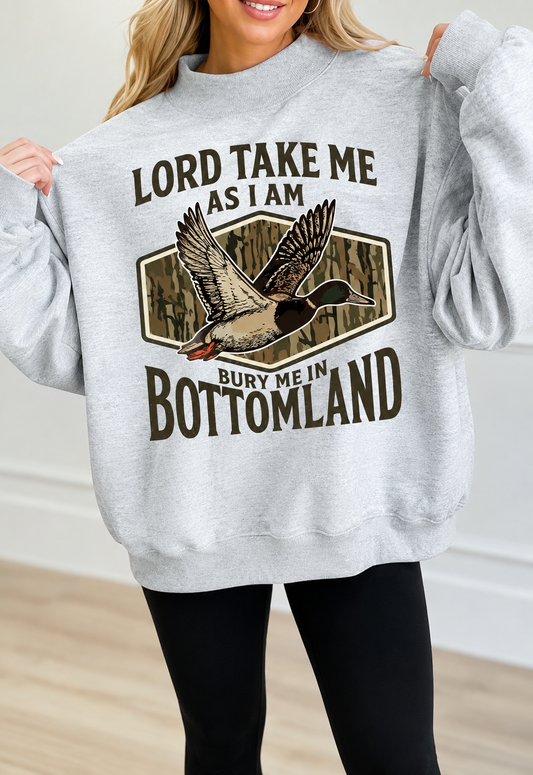 Bury Me In Bottomland Mockneck Sweatshirt