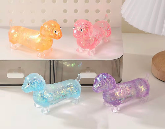 Glitter Dachshund