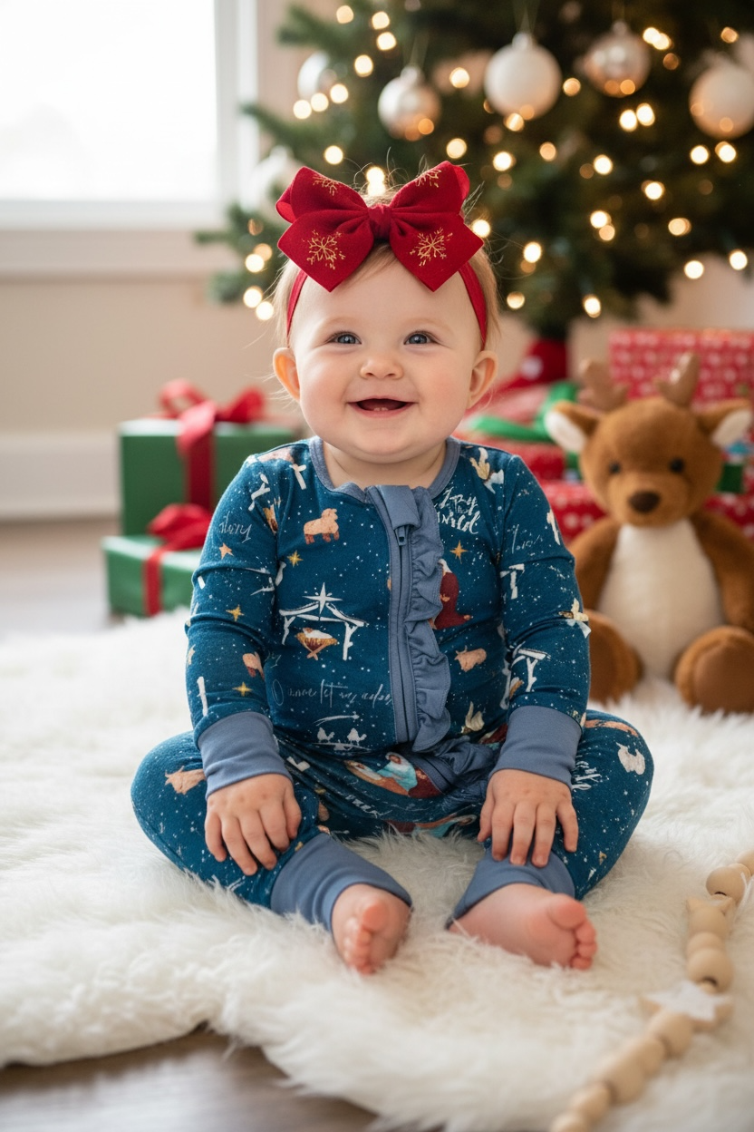 Nativity Bamboo Pajamas