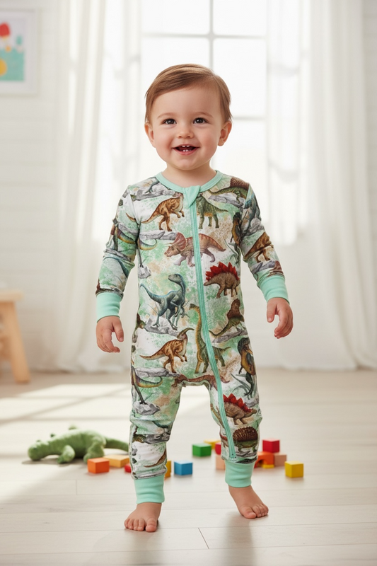 Dino Bamboo Pajamas