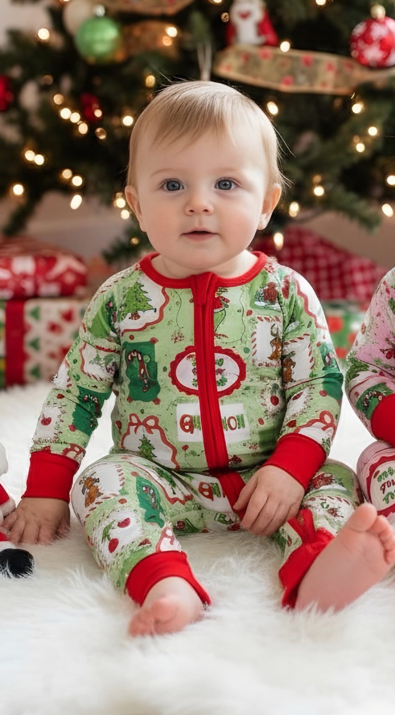Boy Grinch Bamboo Pajamas