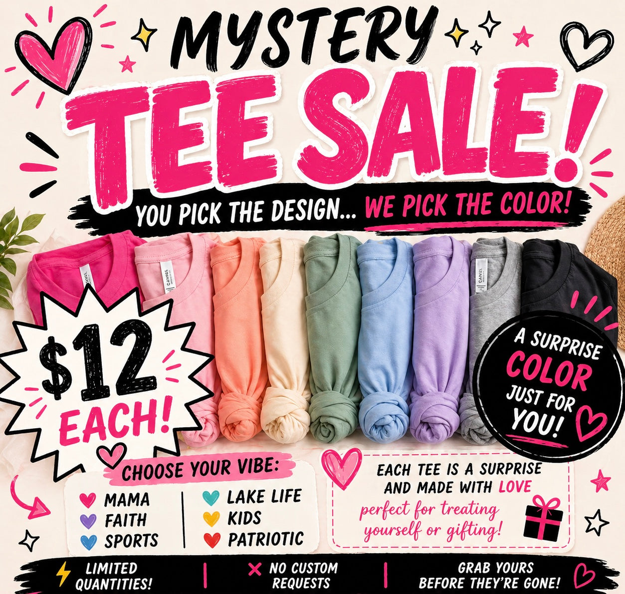 Mystery Tee Sale