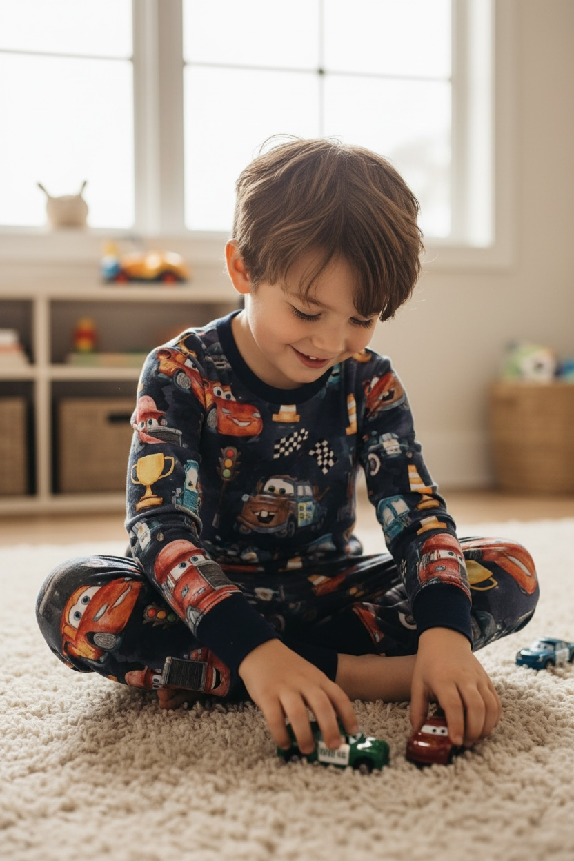 Cars Bamboo 2 Piece Long Sleeve Pajamas