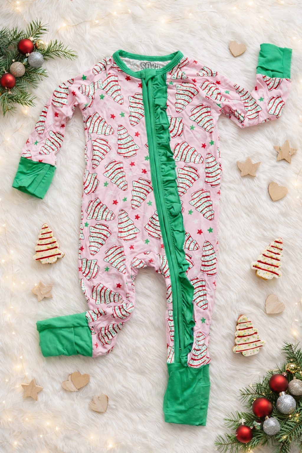 Christmas Tree Cakes Bamboo Sleeper