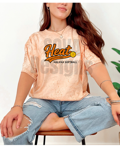 Halifax Heat Script Softball Apparel