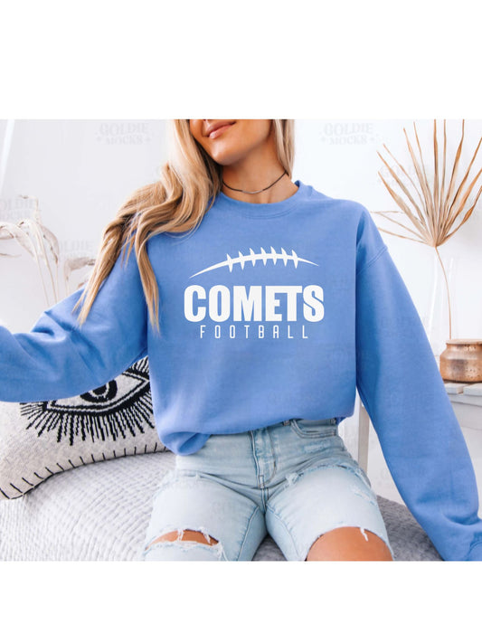 Comets Football White Apparel