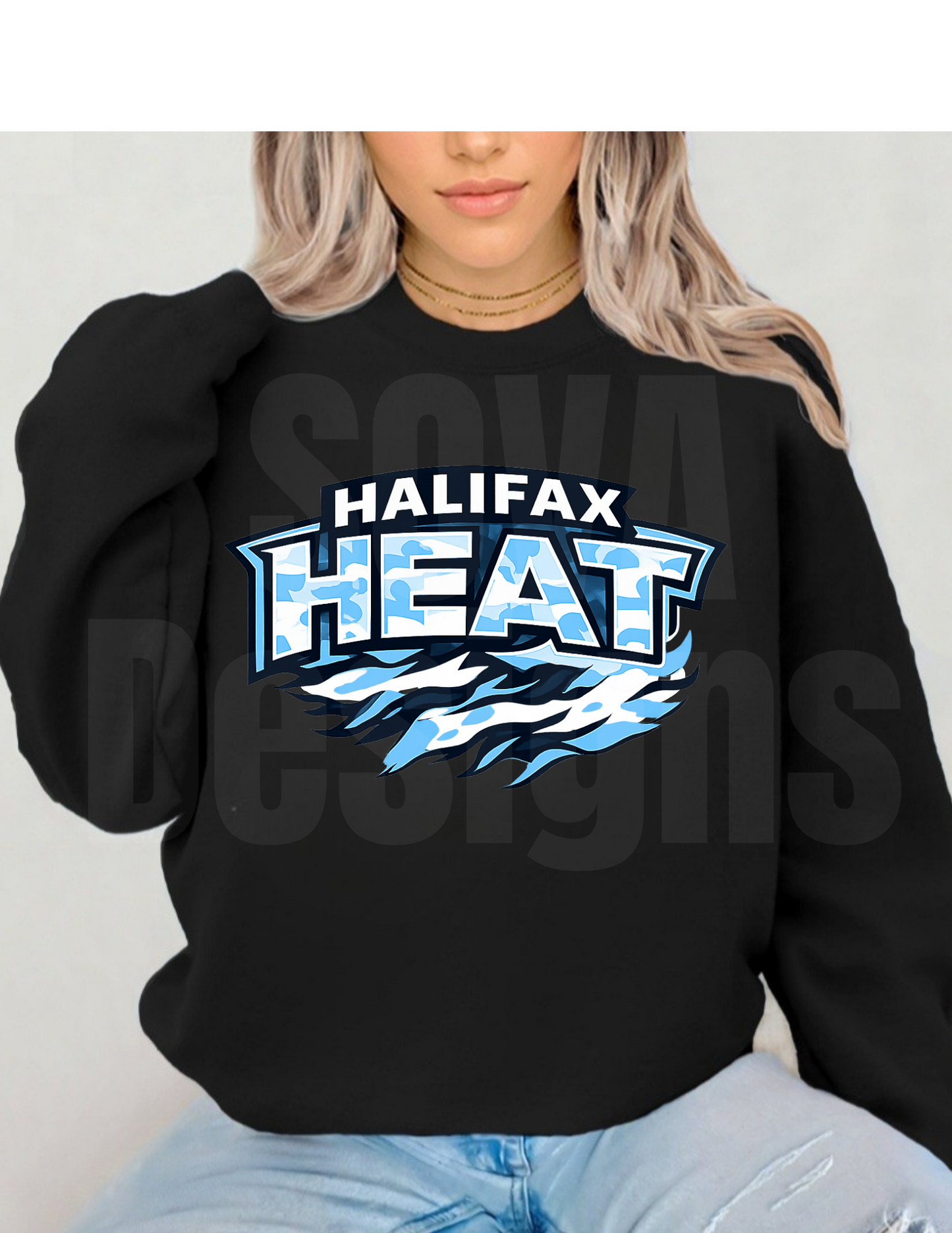 Halifax Heat Blue Camo Apparel