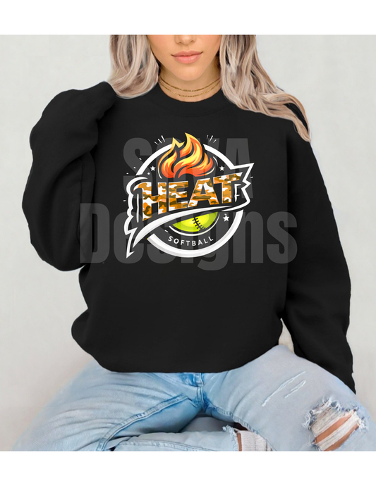Halifax Heat Flame Softball Apparel