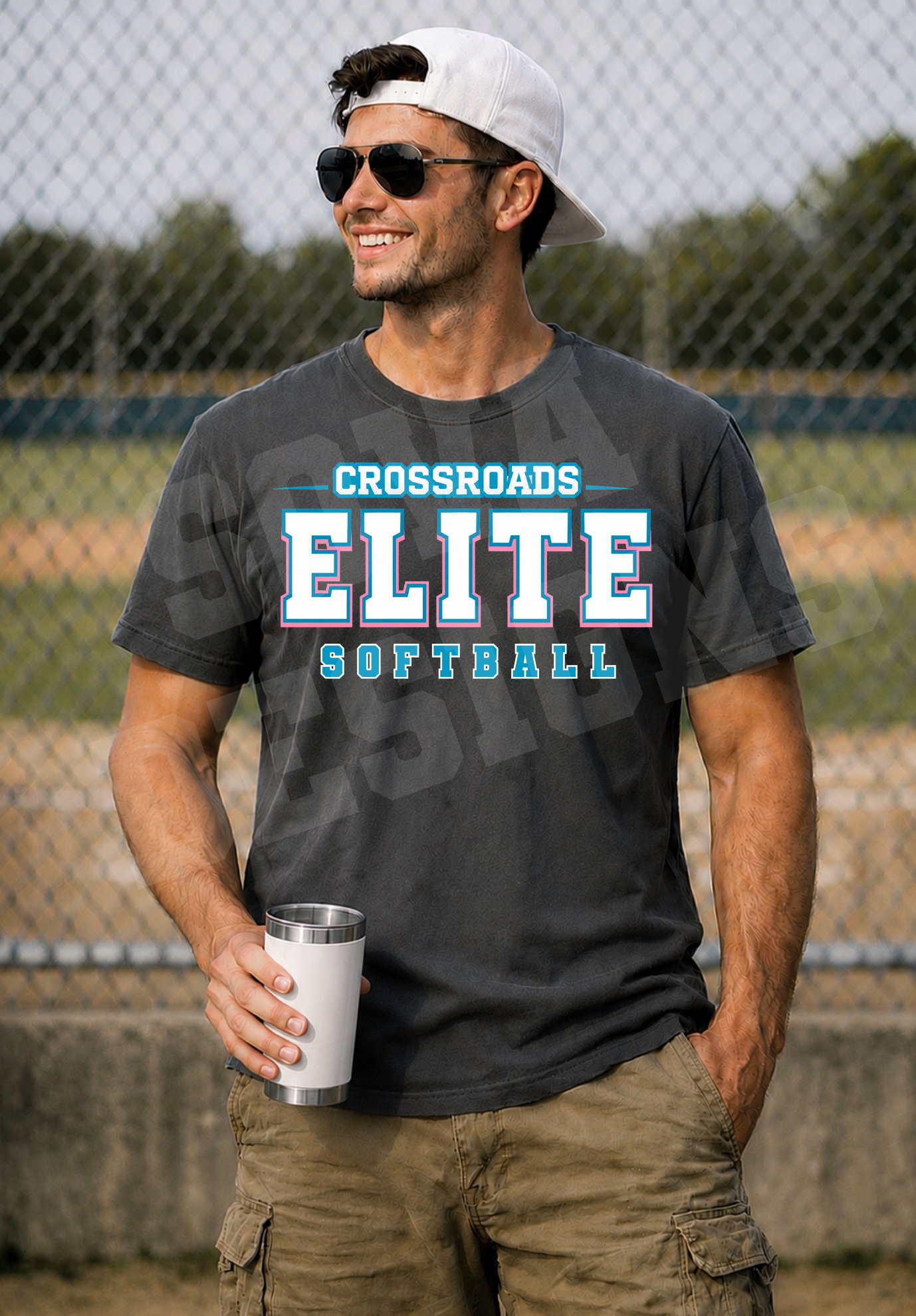 Crossroads Elite Softball White