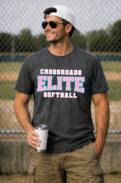Crossroads Elite Softball - Pink and Teal