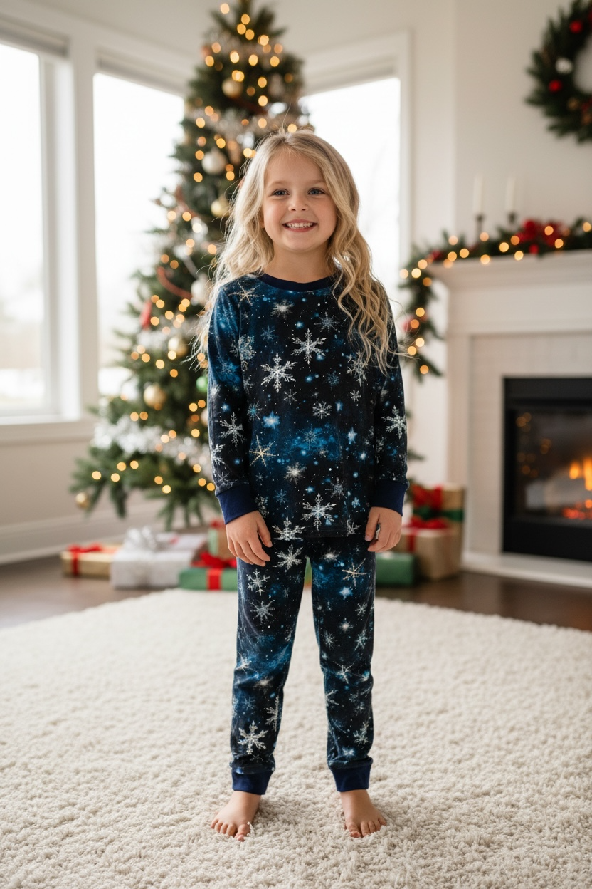 Snowflake Bamboo Pajamas