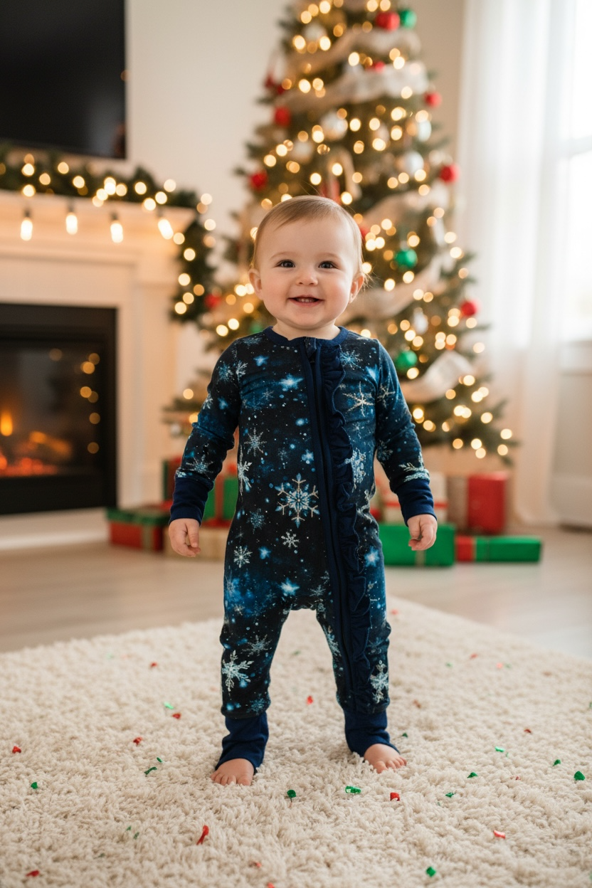 Snowflake Bamboo Pajamas