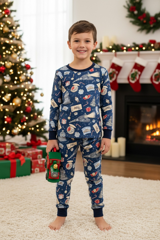 Polar Express Bamboo Pajamas