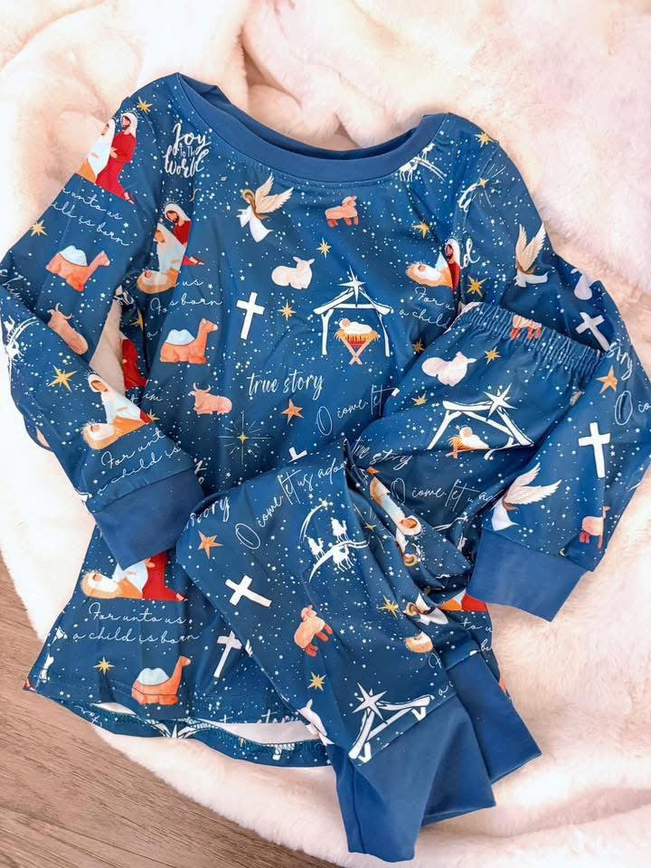 Nativity Bamboo Pajamas