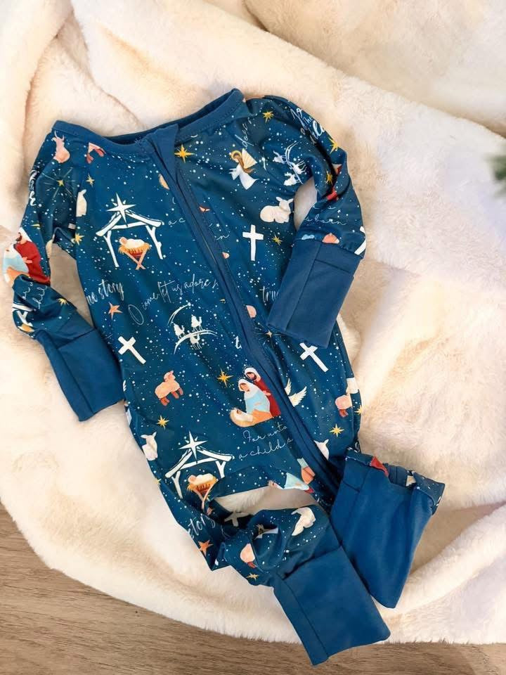 Nativity Bamboo Pajamas