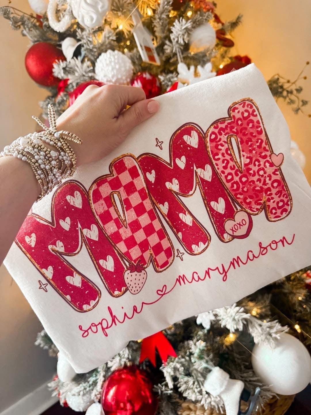 Mama (any name) V-Day Shirt