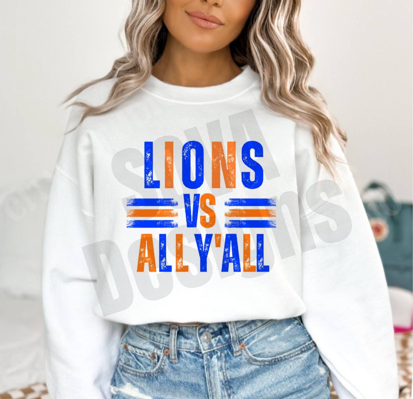 Lions VS All Y'all Apparel