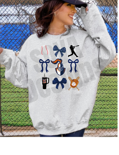 Squires Coquette Baseball Icons Apparel