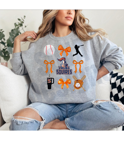 Virginia Squires Coquette Apparel