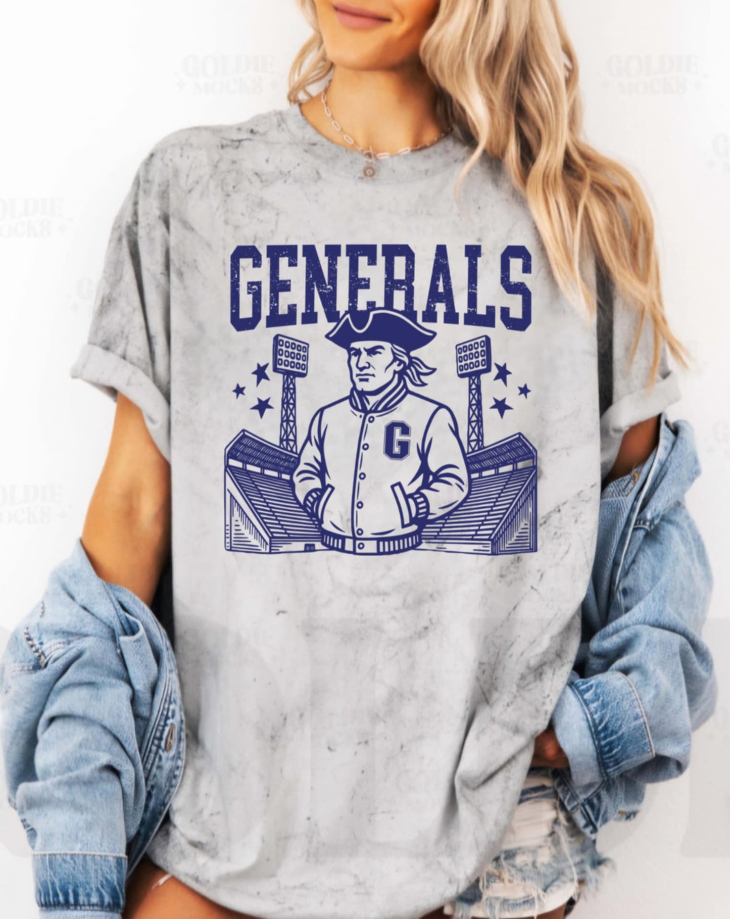 Generals Football Letterman