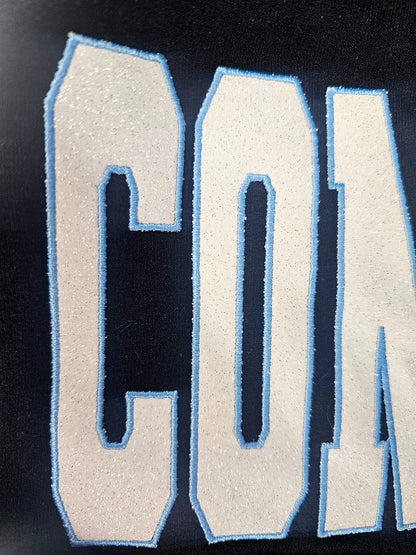 Glitter Embroidered Comets Sweatshirt