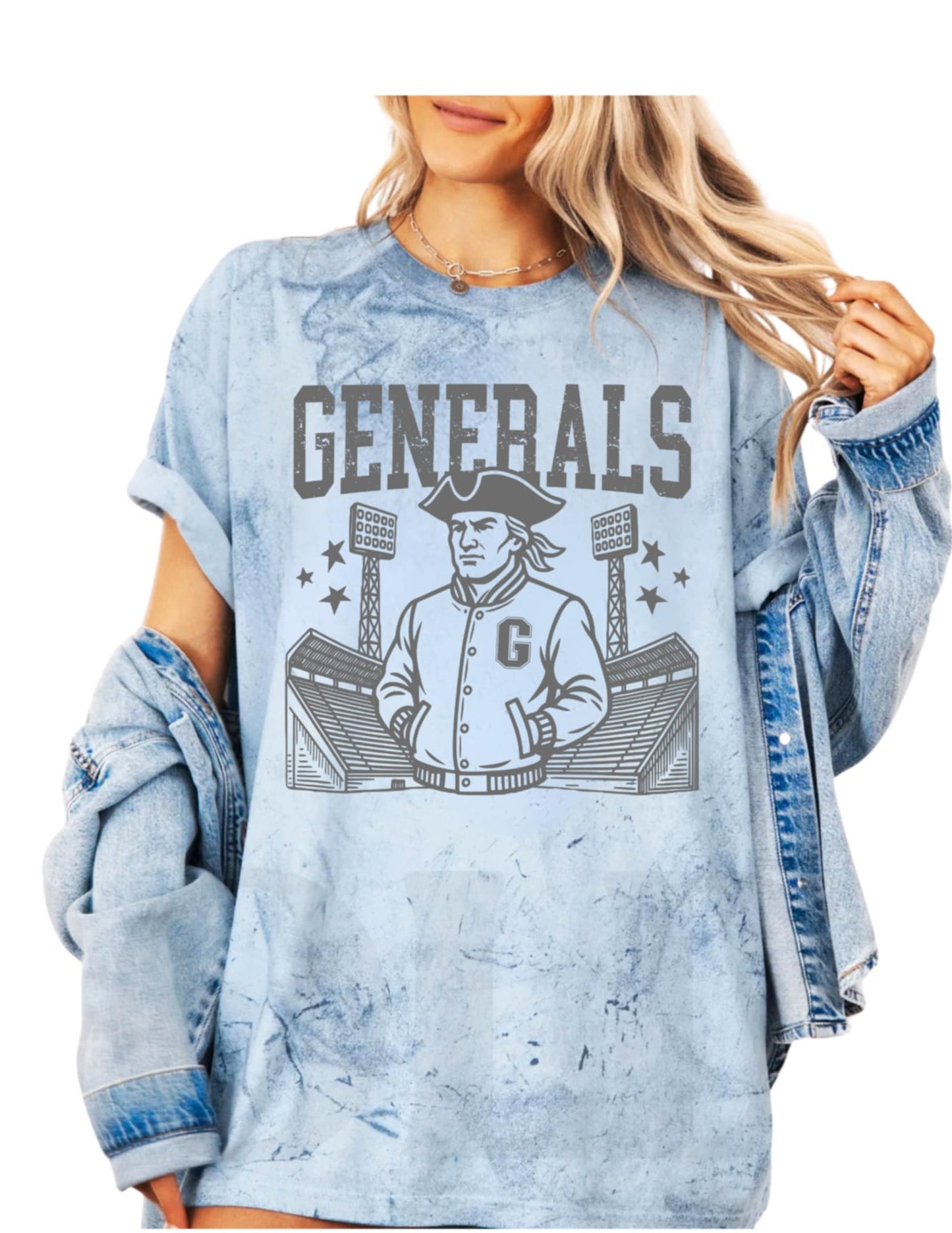 Generals Football Letterman